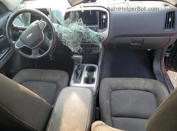 1GCHSCENXM1297264 2021 CHEVROLET COLORADO Gray Widok deski rozdzielczej