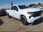2023 Chevrolet Silverado 1500 2wd  Short Bed Custom White vin: 1GCPABEK5PZ112977