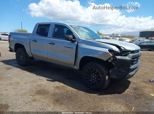 1GCPSBEK9S1138681 2025 CHEVROLET COLORADO Серебряный Передняя правая четверть
