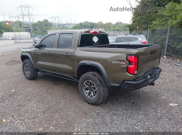 1GCPTFEK4S1183290 2025 CHEVROLET COLORADO Green Հետևի ձախ