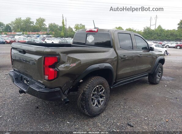 1GCPTFEK4S1183290 2025 CHEVROLET COLORADO Green Դիմացի տեսք