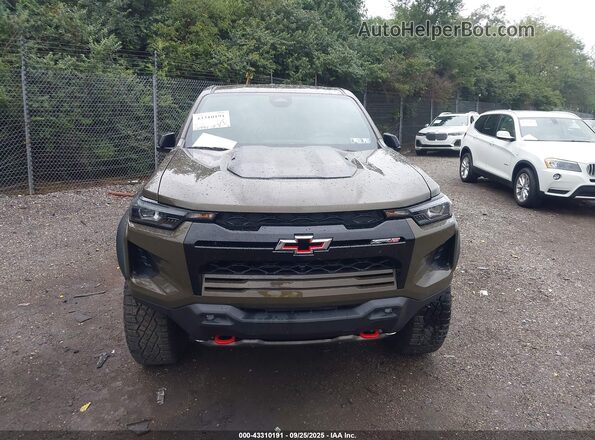 1GCPTFEK4S1183290 2025 CHEVROLET COLORADO Green Սարքավորումների վահանակի տեսք