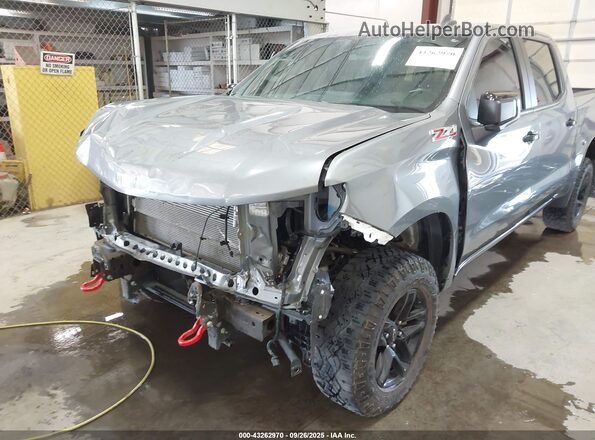 1GCPYFED2NZ185452 2022 CHEVROLET SILVERADO Серый 