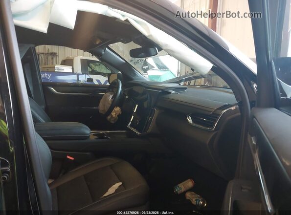 1GKENNKS8RJ244106 2024 GMC ACADIA Черный Вид салона спереди