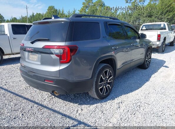 1GKKNKLAXMZ192043 2021 GMC ACADIA Серый Задняя правая четверть