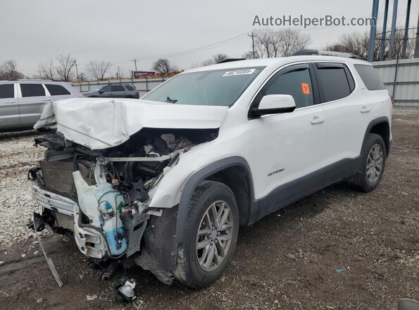 1GKKNLLS4JZ123701 2018 GMC ACADIA White Front left