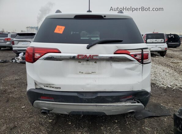 1GKKNLLS4JZ123701 2018 GMC ACADIA White Rear view