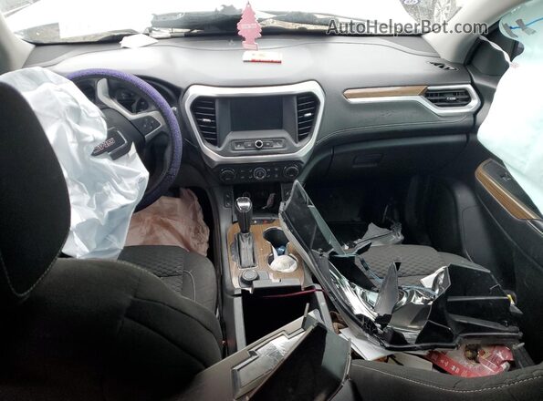 1GKKNLLS4JZ123701 2018 GMC ACADIA White Dashboard view