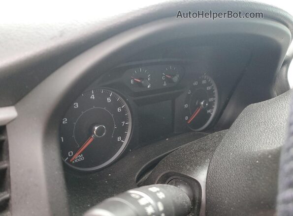 1GKKNLLS4JZ123701 2018 GMC ACADIA White Instrument cluster view