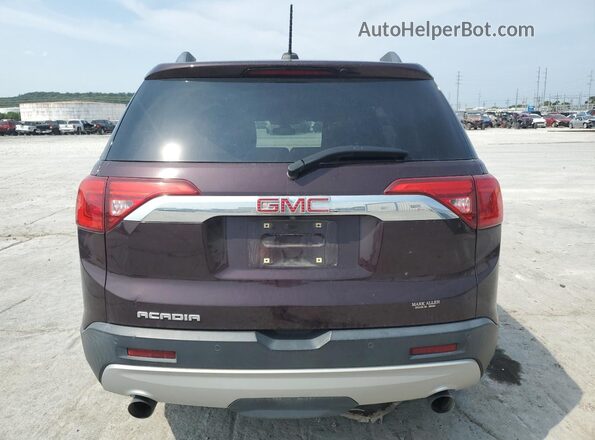 1GKKNNLS7JZ126877 2018 GMC ACADIA Maroon Vista trasera