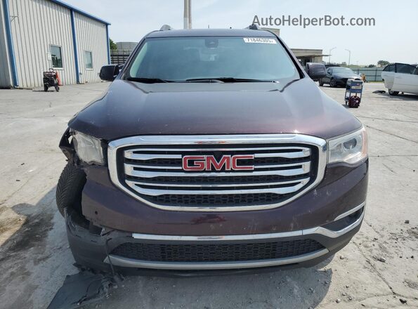 1GKKNNLS7JZ126877 2018 GMC ACADIA Maroon Vista frontal