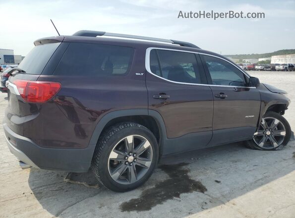 1GKKNNLS7JZ126877 2018 GMC ACADIA Maroon Trasero derecho
