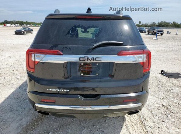1GKKNPLSXMZ123729 2021 GMC ACADIA Black Հետևի տեսք