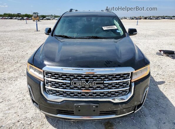 1GKKNPLSXMZ123729 2021 GMC ACADIA Black Դիմացի տեսք