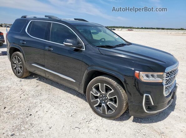 1GKKNPLSXMZ123729 2021 GMC ACADIA Black Առջևի աջ