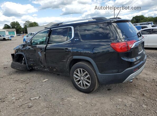 1GKKNSLS2JZ128521 2018 GMC ACADIA Black Trasero izquierdo