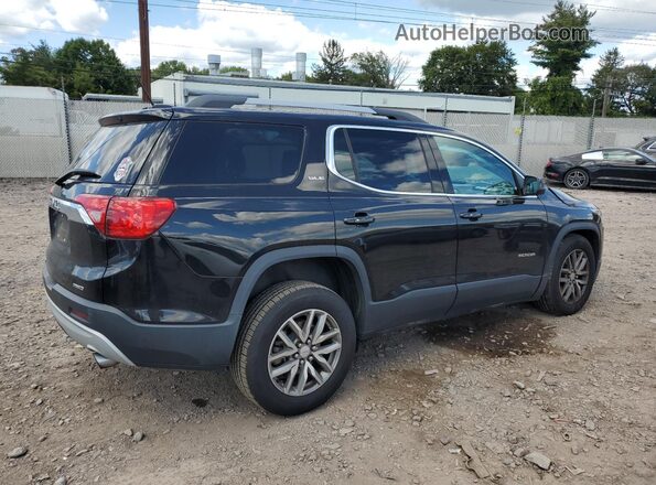 1GKKNSLS2JZ128521 2018 GMC ACADIA Black Trasero derecho