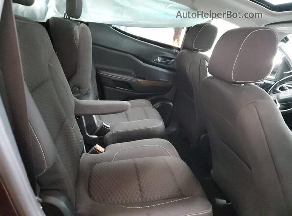 1GKKNSLS9JZ220936 2018 GMC ACADIA Фиолетовый Вид задней части салона