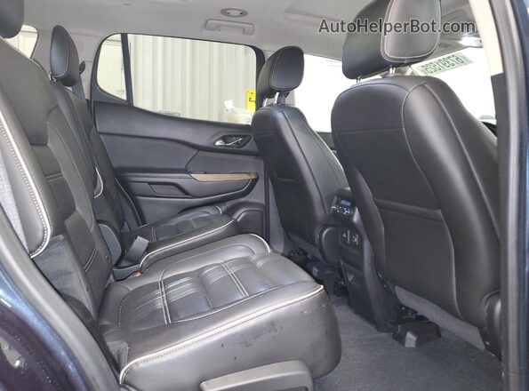 1GKKNXLS1JZ214710 2018 GMC ACADIA Синий Вид задней части салона