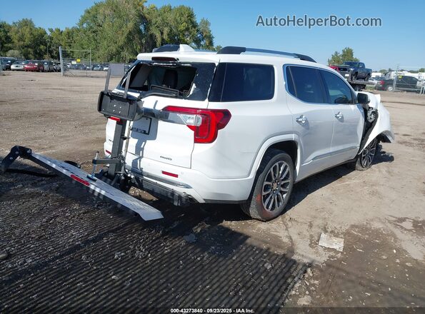 1GKKNXLS7MZ195567 2021 GMC ACADIA Белый Задняя правая четверть