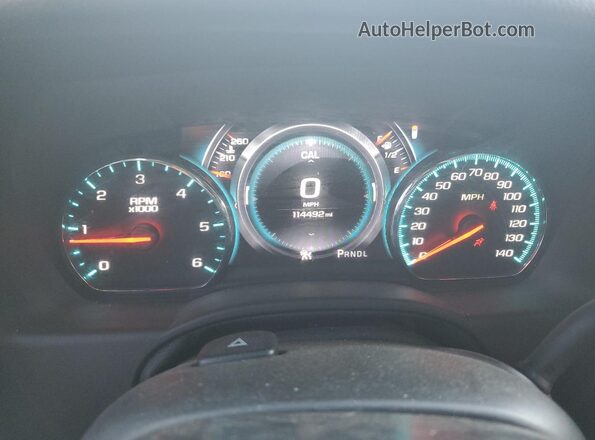 1GKS2CKJ4JR111002 2018 GMC YUKON Black Instrument cluster view