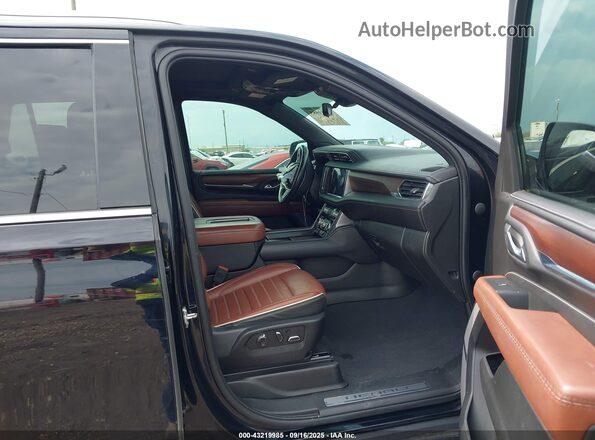 1GKS2EKL5PR307956 2023 GMC YUKON Черный Вид салона спереди