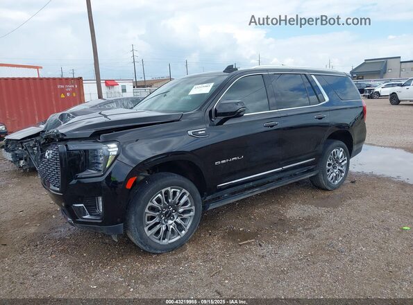 1GKS2EKL5PR307956 2023 GMC YUKON Черный Передняя левая четверть