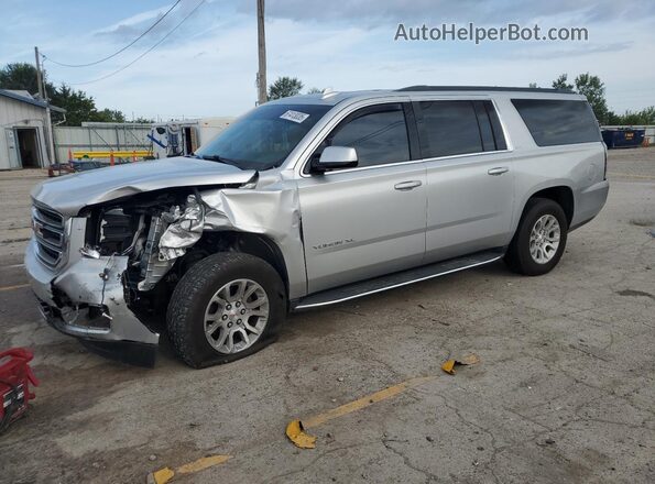 1GKS2GKC0JR188202 2018 GMC YUKON Silver Przód lewy