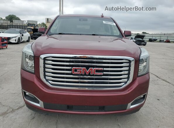 1GKS2GKC7JR342582 2018 GMC YUKON Темно-бордовый Вид спереди