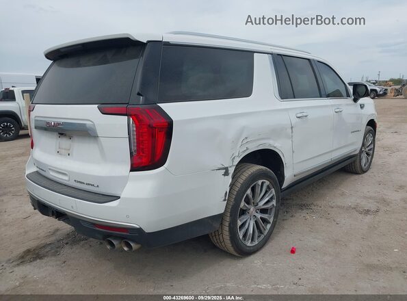 1GKS2JKL8NR213575 2022 GMC YUKON Белый Задняя правая четверть