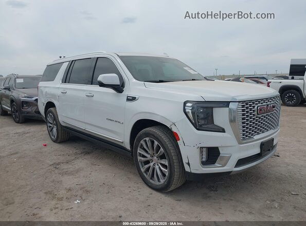 1GKS2JKL8NR213575 2022 GMC YUKON Белый Передняя правая четверть