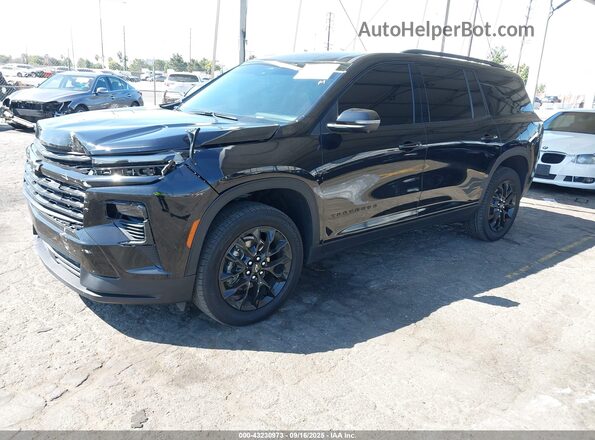 1GNERGKS6RJ209244 2024 CHEVROLET TRAVERSE Черный Передняя левая четверть