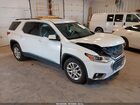 2020 Chevrolet Traverse Awd Lt Cloth White vin: 1GNEVGKW0LJ300340