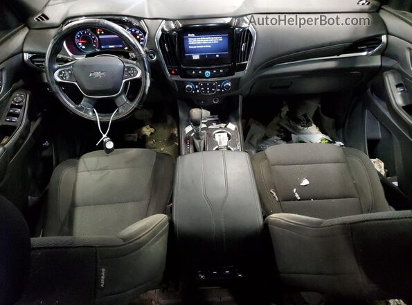 1GNEVGKW4PJ213174 2023 CHEVROLET TRAVERSE Black Dashboard view