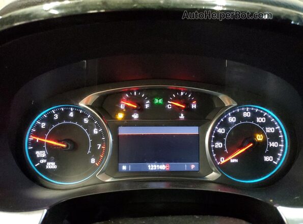 1GNEVGKW4PJ213174 2023 CHEVROLET TRAVERSE Black Instrument cluster view
