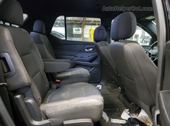 1GNEVGKW4PJ213174 2023 CHEVROLET TRAVERSE Black Rear interior view