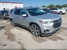 2020 Chevrolet Traverse Awd Lt Leather Silver vin: 1GNEVHKW4LJ242576