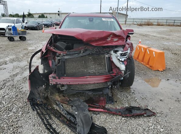 1GNEVKKWXMJ210844 2021 CHEVROLET TRAVERSE Maroon Вид спереду