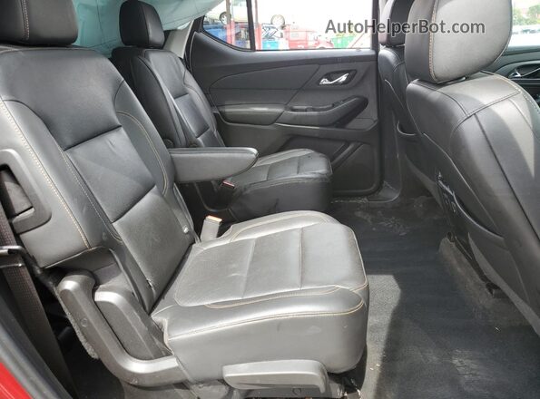 1GNEVKKWXMJ210844 2021 CHEVROLET TRAVERSE Maroon Вид задньої частини салону