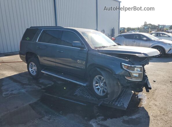 1GNSCBKC6LR307859 2020 CHEVROLET TAHOE Синий Передняя правая четверть