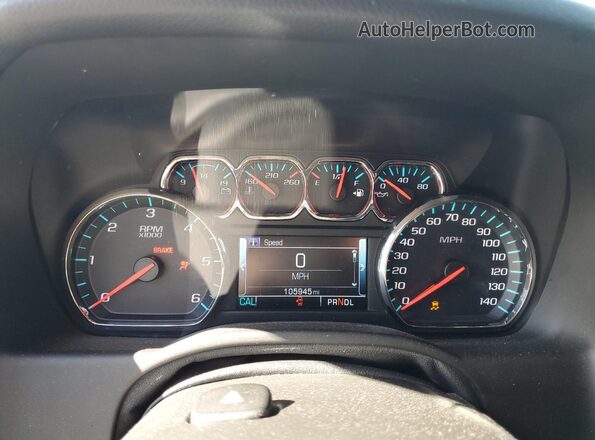 1GNSCBKC6LR307859 2020 CHEVROLET TAHOE Синий Вид щитка приборов