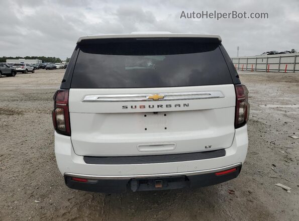 1GNSCCKD7NR251447 2022 CHEVROLET SUBURBAN Белый Вид сзади