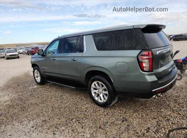 1GNSCFKD0PR249785 2023 CHEVROLET SUBURBAN Зеленый Задняя левая четверть
