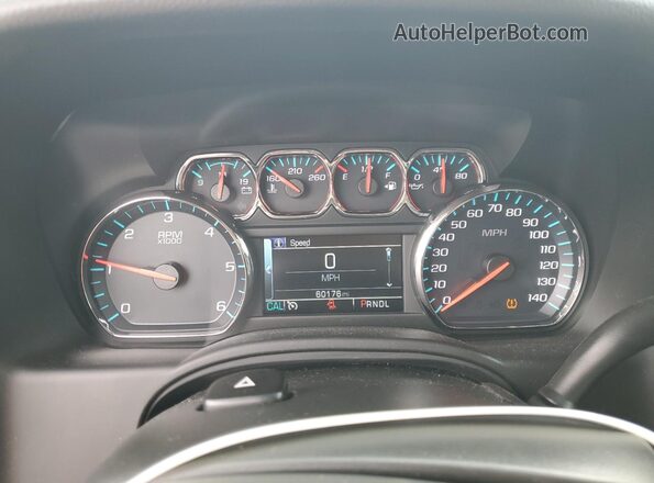 1GNSCGKC1LR224935 2020 CHEVROLET SUBURBAN Белый Вид щитка приборов