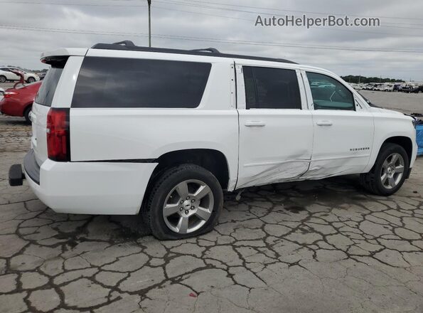 1GNSCGKC1LR224935 2020 CHEVROLET SUBURBAN Белый Задняя правая четверть