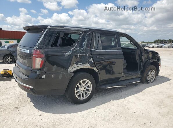 1GNSCNKD6MR131679 2021 CHEVROLET TAHOE Black Задня права чверть