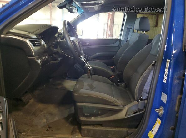 1GNSKDEC1LR244762 2020 CHEVROLET TAHOE Blue წინა სალონის ხედი