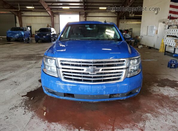 1GNSKDEC1LR244762 2020 CHEVROLET TAHOE Blue წინა ხედი
