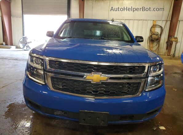 1GNSKDEC3GR342438 2016 CHEVROLET TAHOE Blue Front view