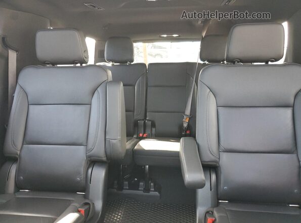1GNSKDKD2MR457654 2021 CHEVROLET SUBURBAN Black Rear seats view